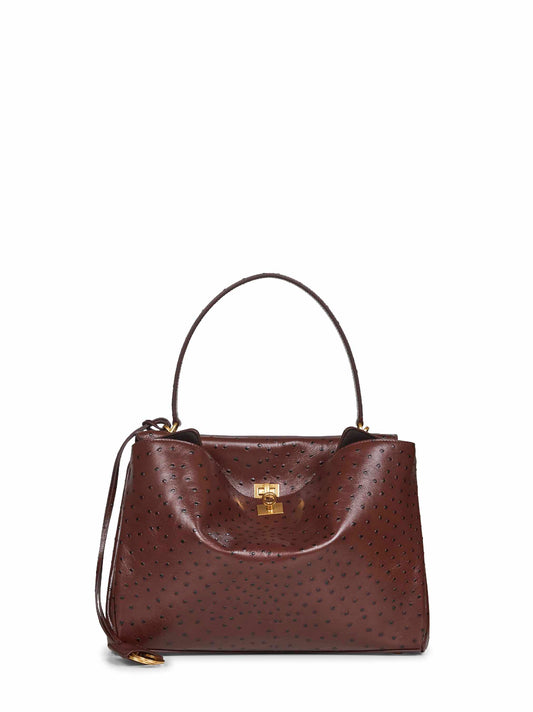 Borsa a mano Rodeo Media marrone