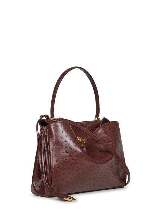 Borsa a mano Rodeo Media marrone