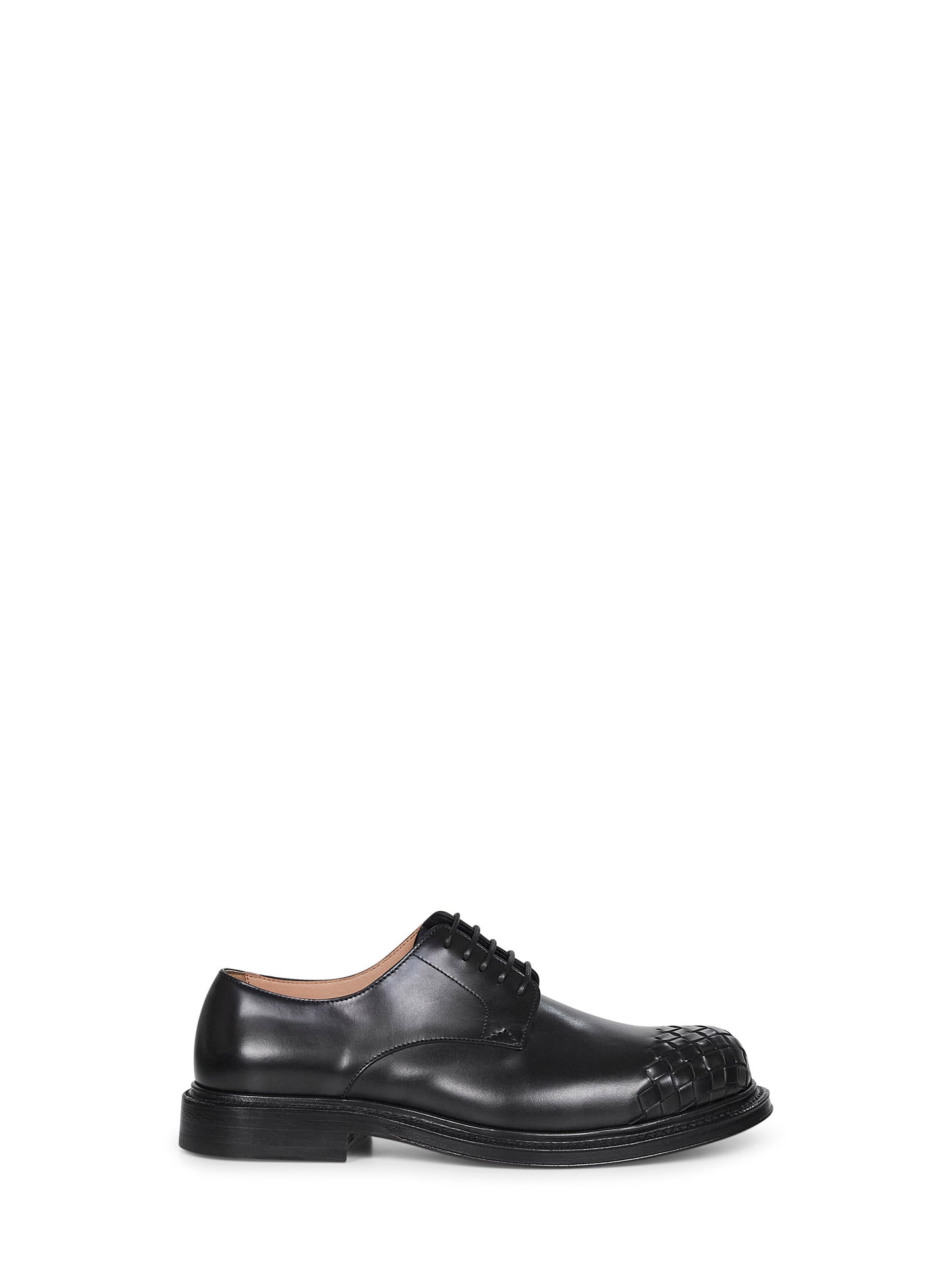 Black James lace-up shoes