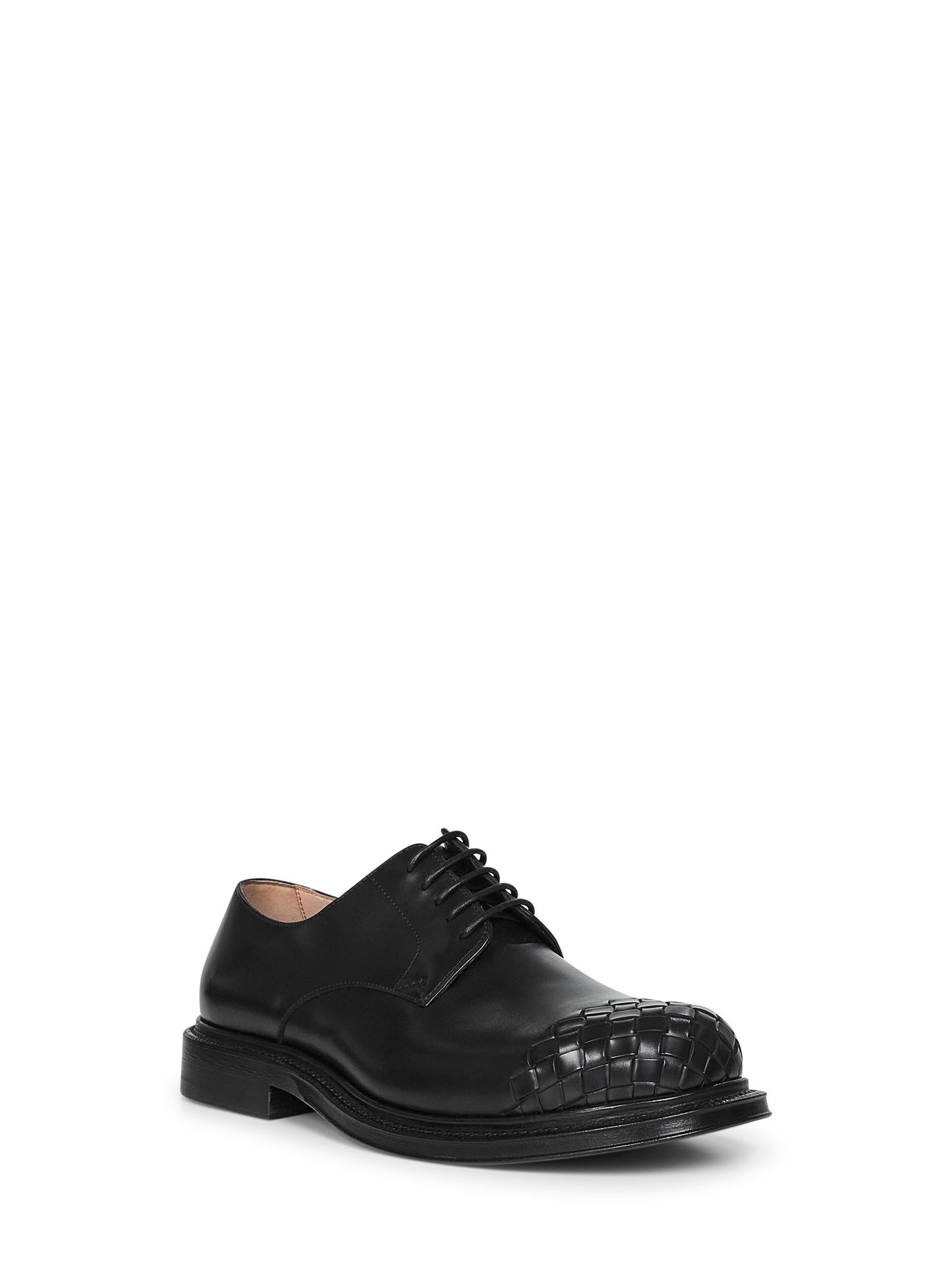 Black James lace-up shoes