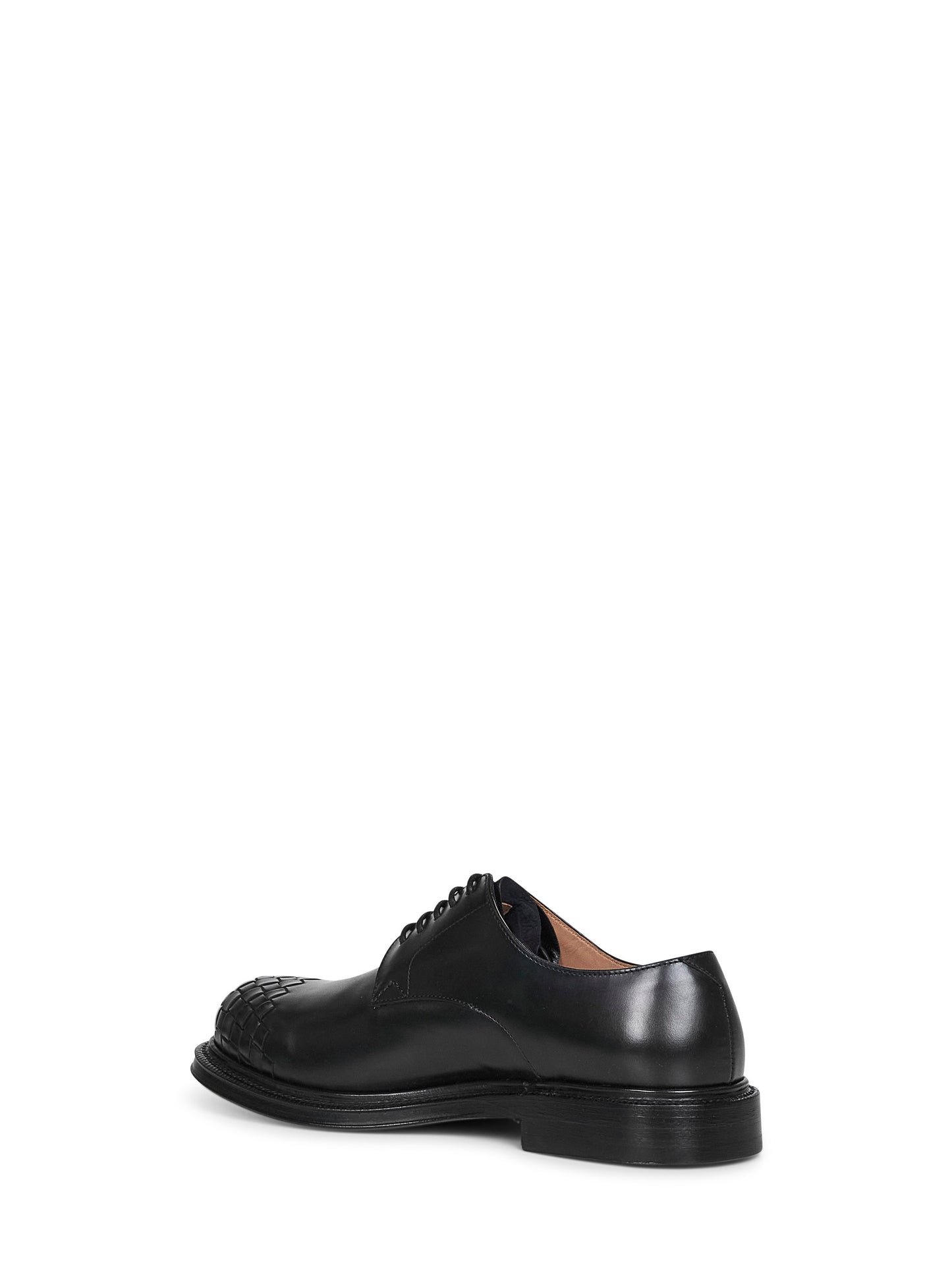 Black James lace-up shoes