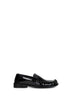 Black patent leather "Charles" loafers