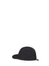 Black nylon baseball cap