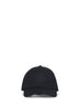 Black cotton rep logo baseball cap