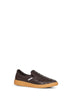 Sneakers Sawyer in pelle Intrecciato marrone