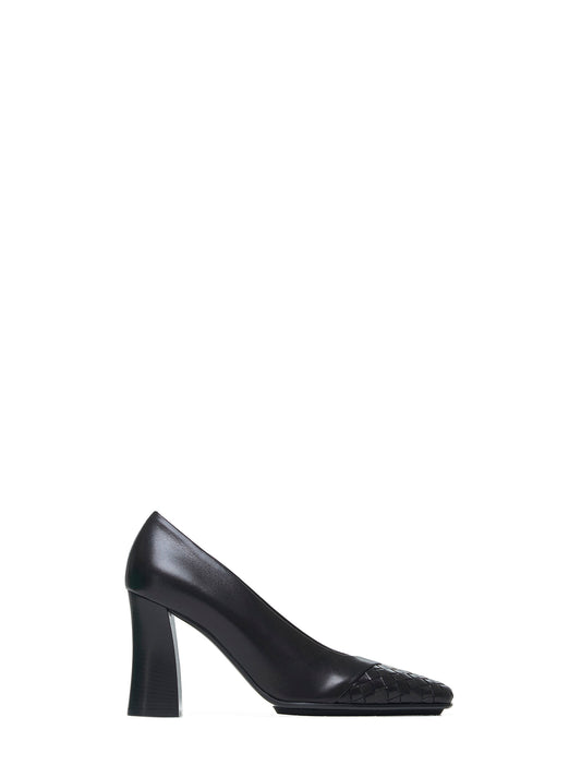 Step leather pumps