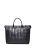 Borsa business Intrecciato soft nera