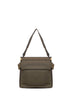 Green Small Trench Tote crossbody bag