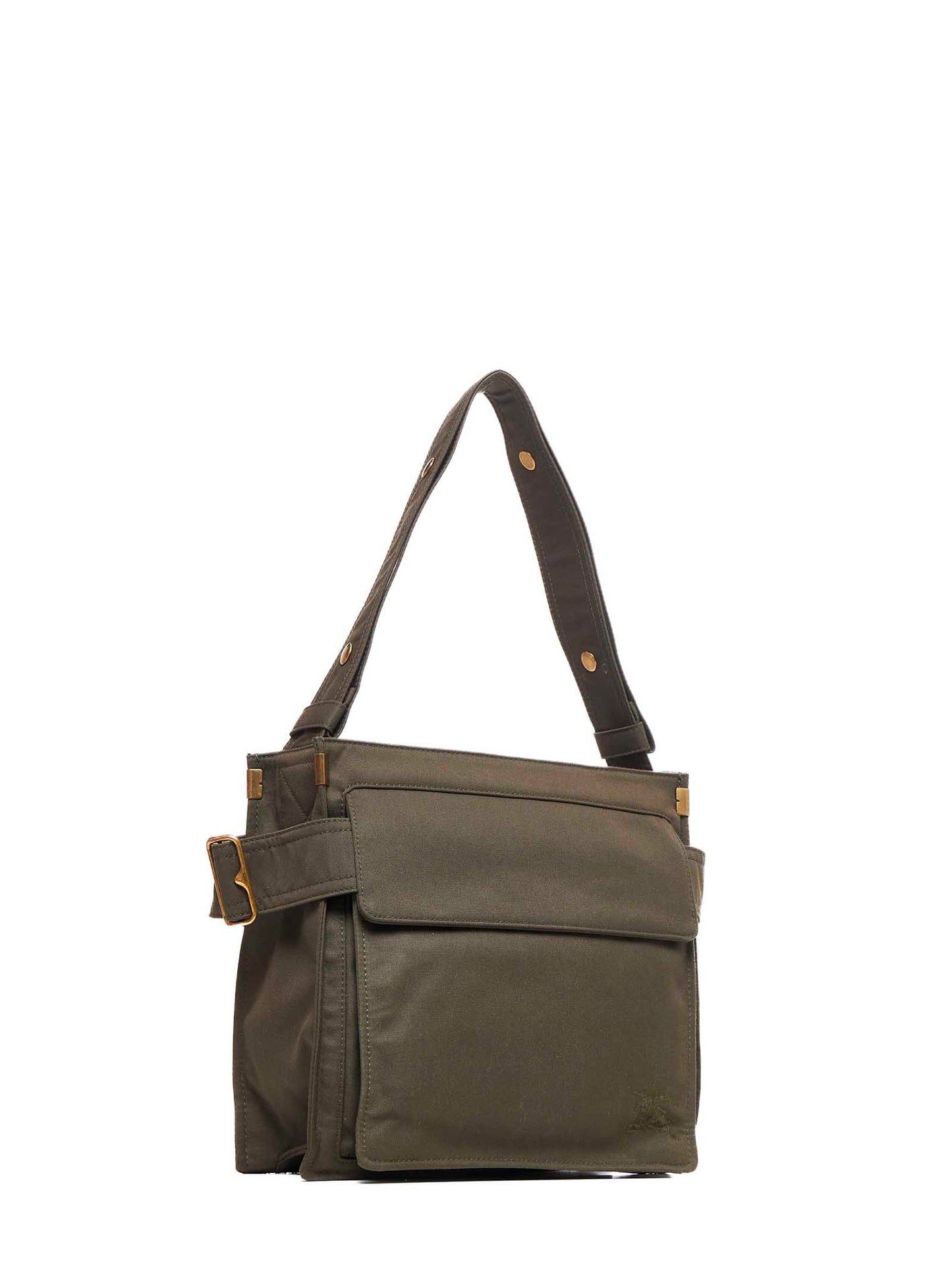 Green Small Trench Tote crossbody bag