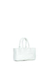 East-West Arco Tote mini nappa leather bag