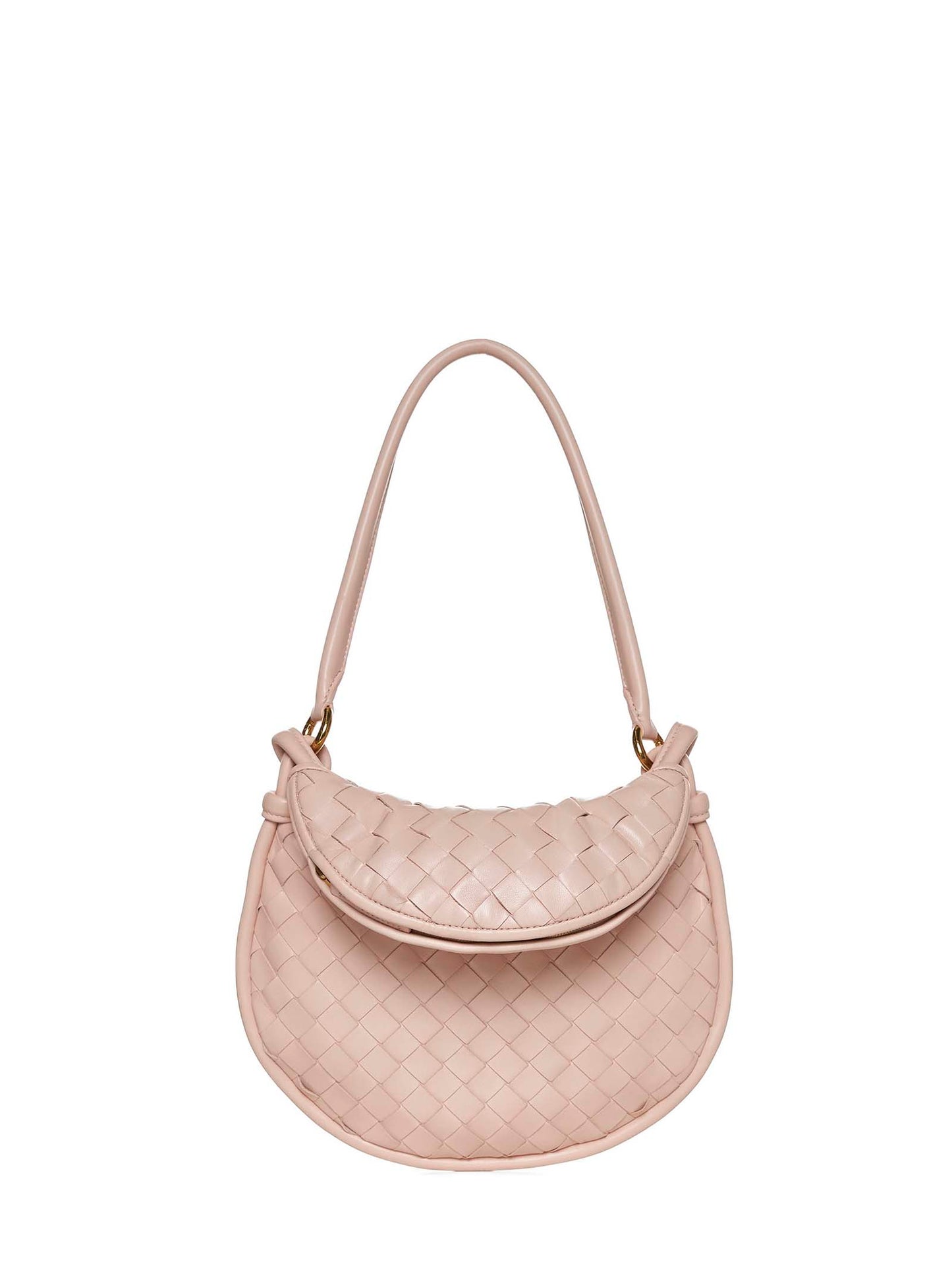 Borsa Gemelli piccola in pelle Intrecciato