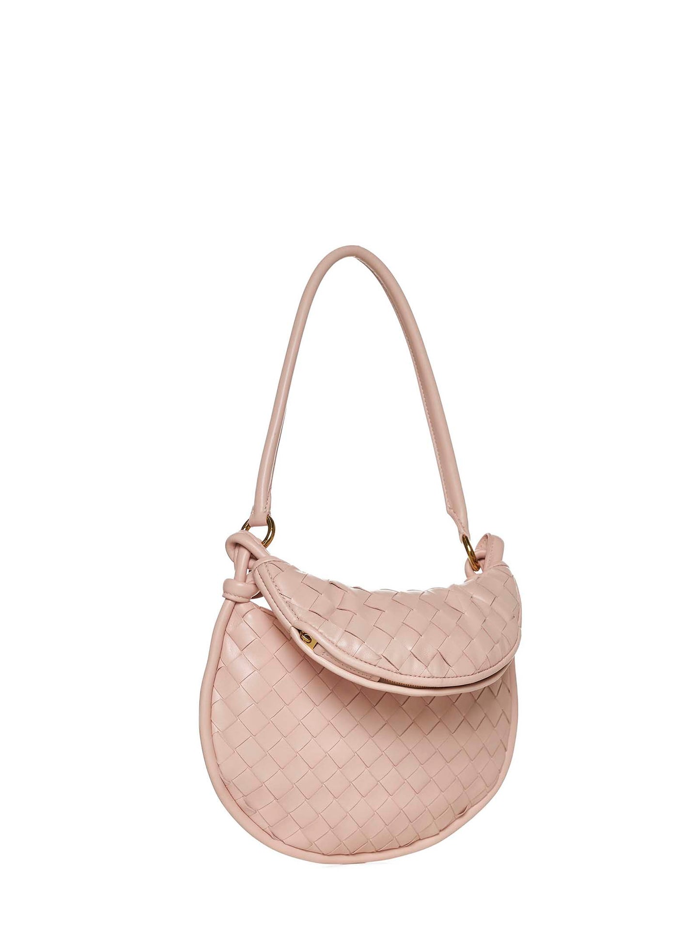 Borsa Gemelli piccola in pelle Intrecciato