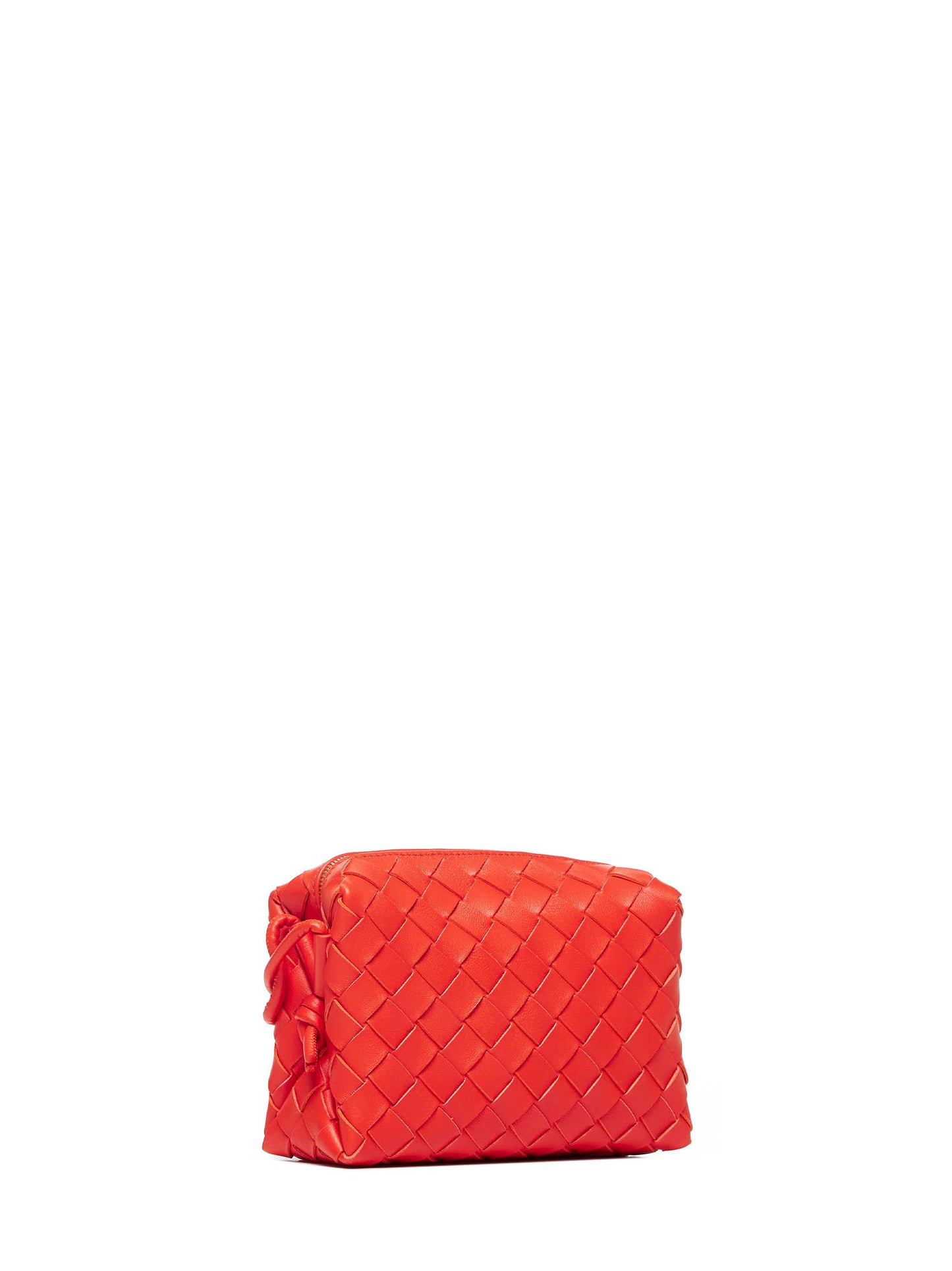 Mini Loop Intrecciato leather bag