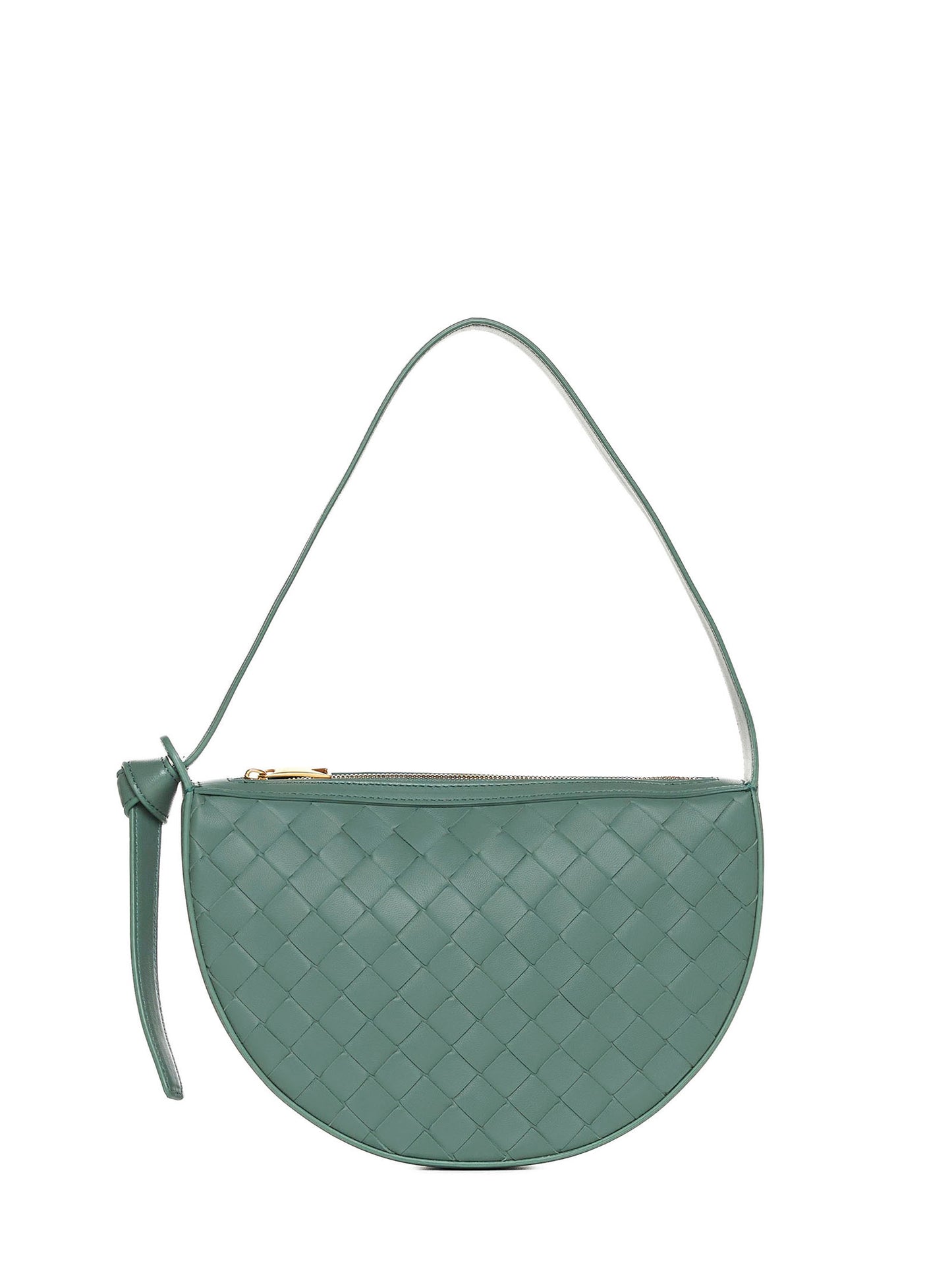 Sunrise Intrecciato leather mini bag