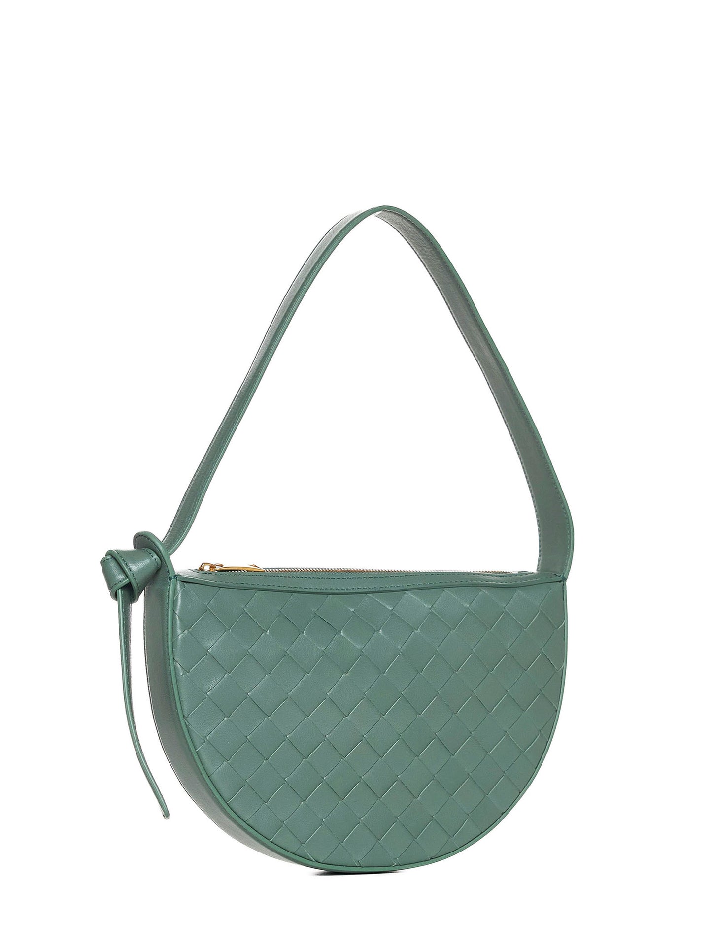 Sunrise Intrecciato leather mini bag