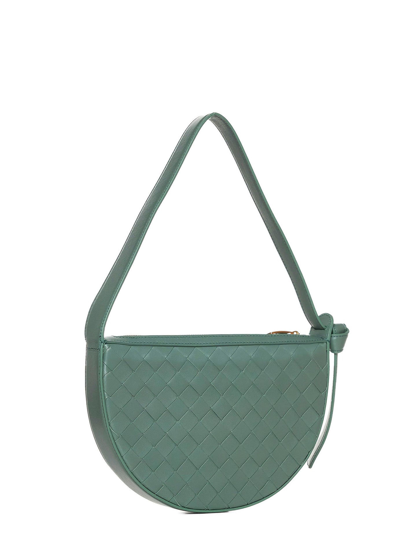 Sunrise Intrecciato leather mini bag