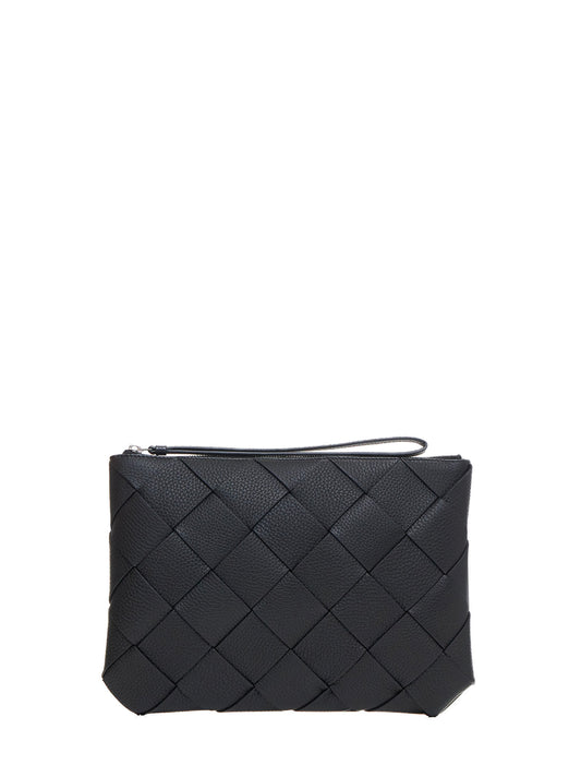 Pochette grande Diago in pelle Intreccio