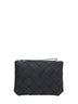 Diago Intreccio leather clutch bag
