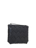 Diago Intreccio leather clutch bag