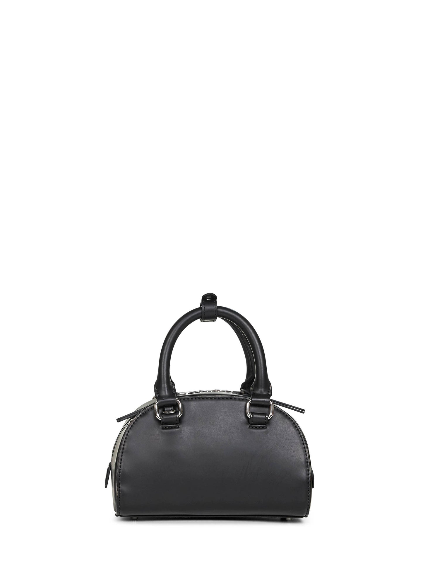 Black 1DR Dome Crossbody mini bowling bag