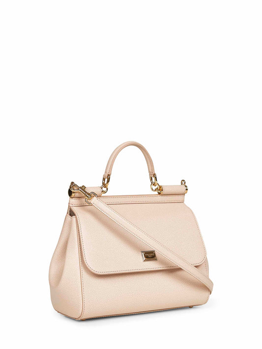 Borsa a mano Sicily grande rosa