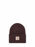 Brown Acrylic Watch beanie