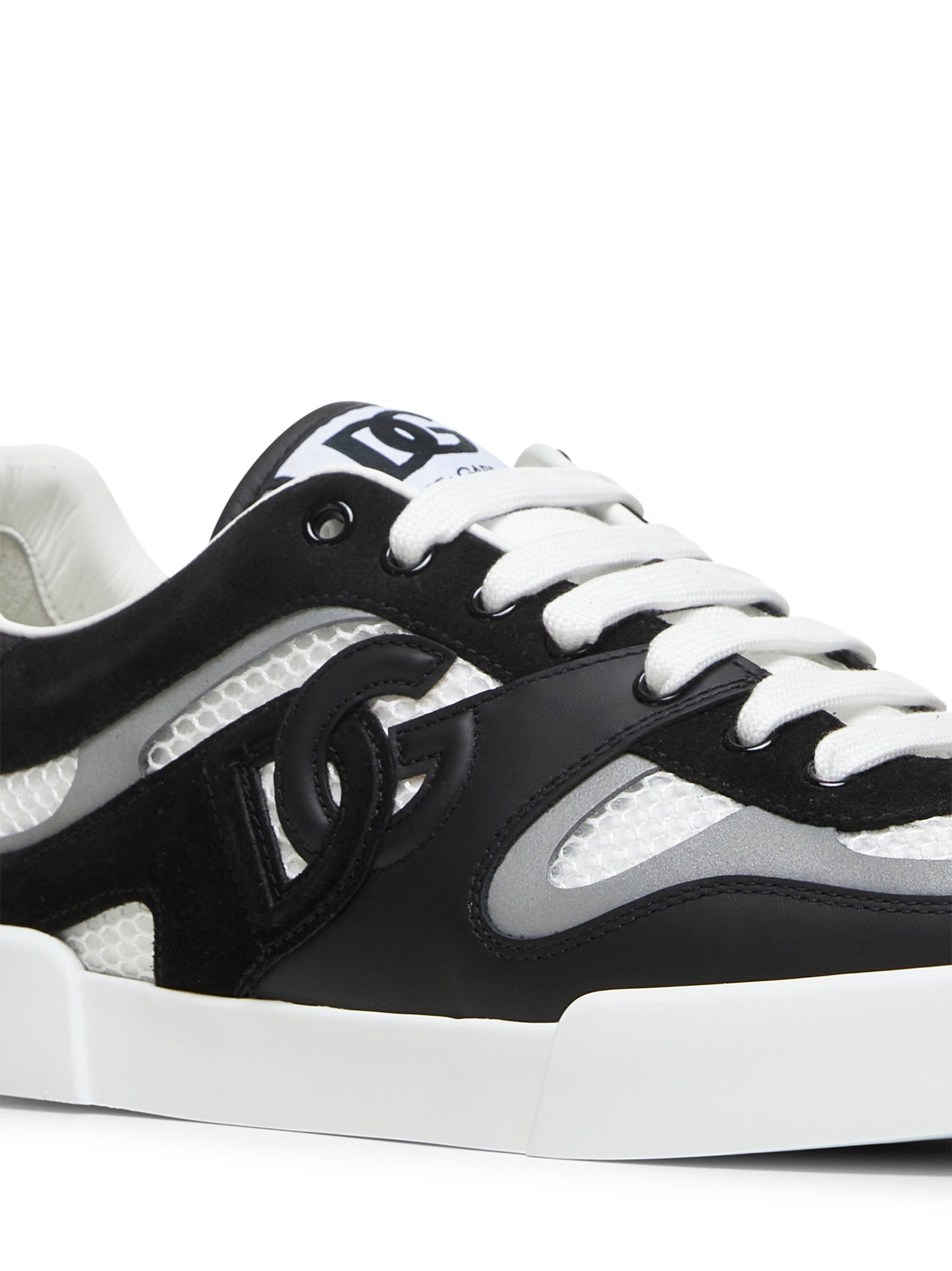 White and black Portofino Light sneakers