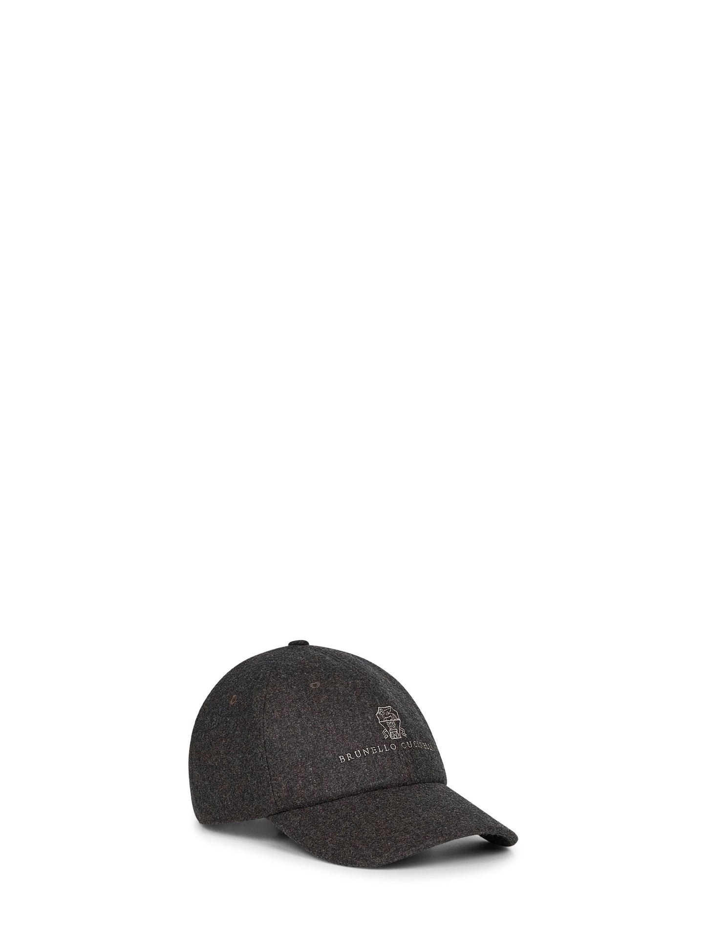 Brown flannel embroidered Baseball cap