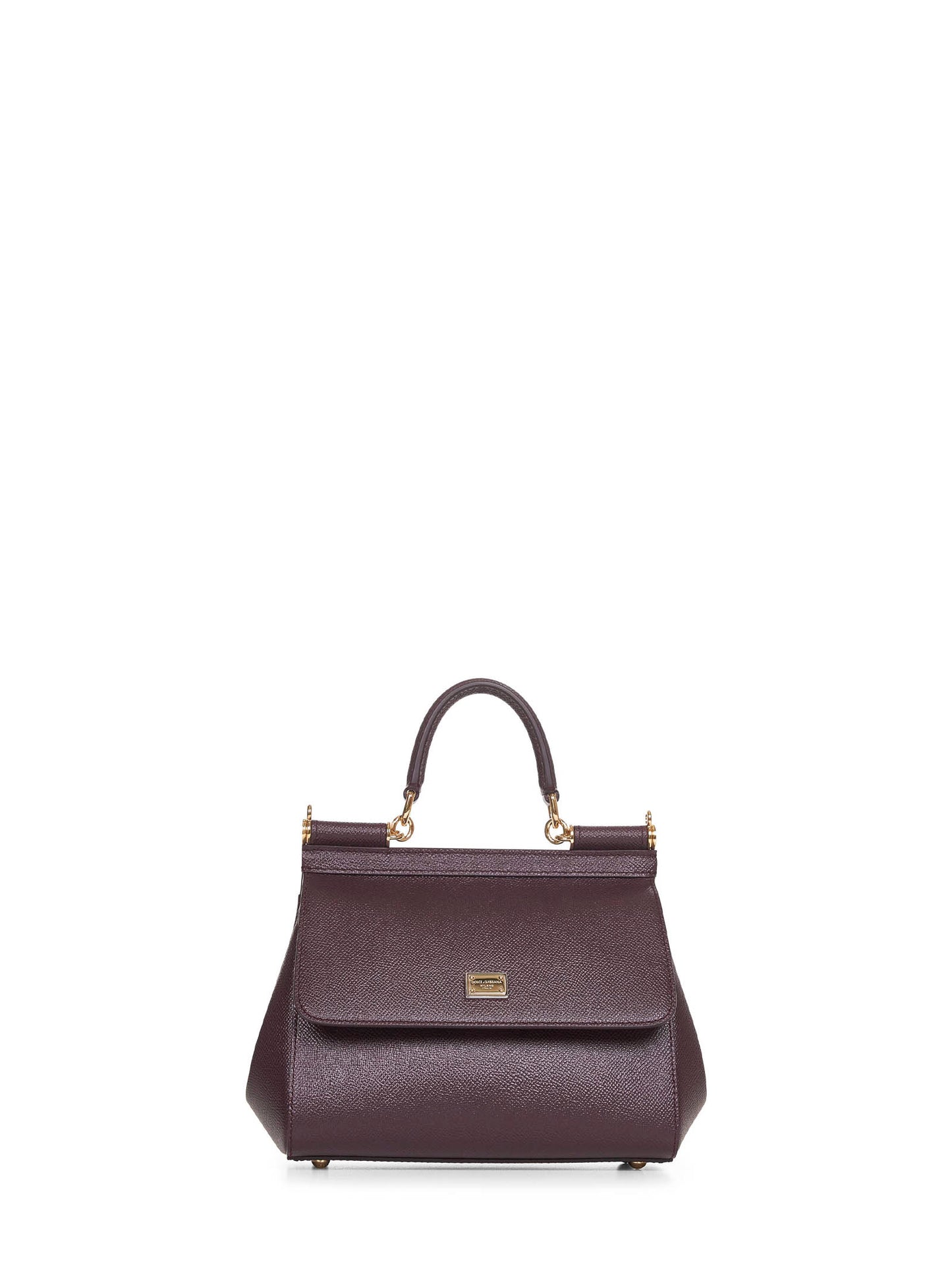 Burgundy medium Sicily handbag
