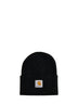 Knitted beanie with logo