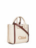 Beige Chloé Carry small tote bag