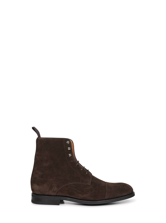 Stivaletti Edworth 2.0 in pelle scamosciata marrone