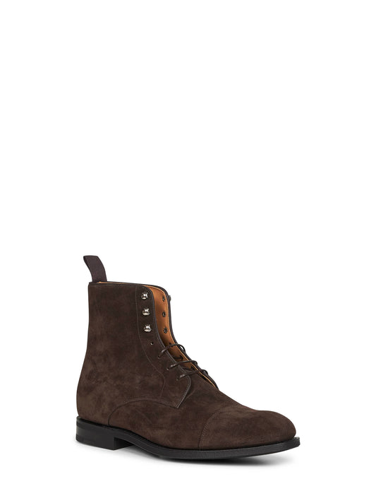 Stivaletti Edworth 2.0 in pelle scamosciata marrone