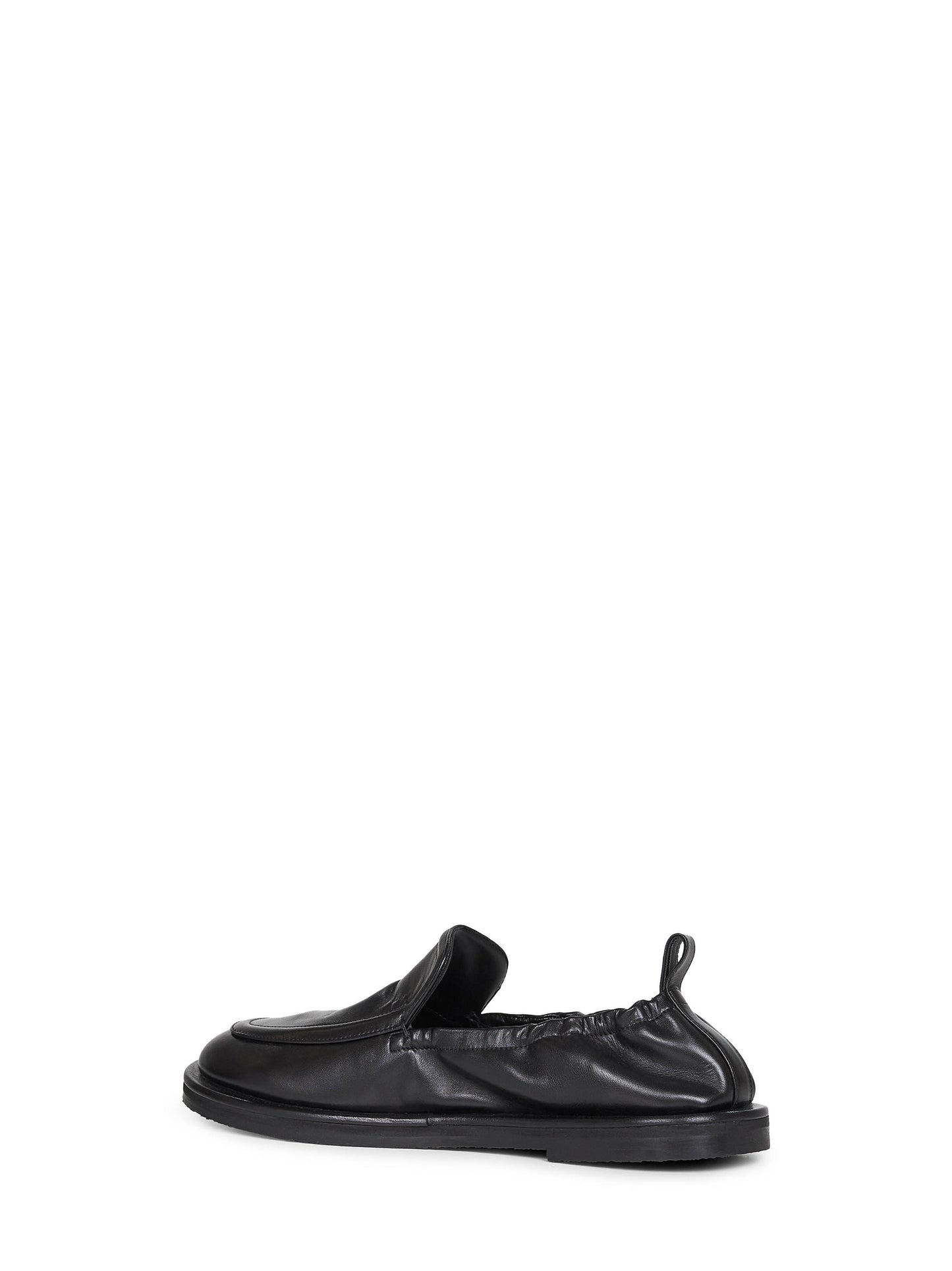 Black nappa leather Donovan loafers
