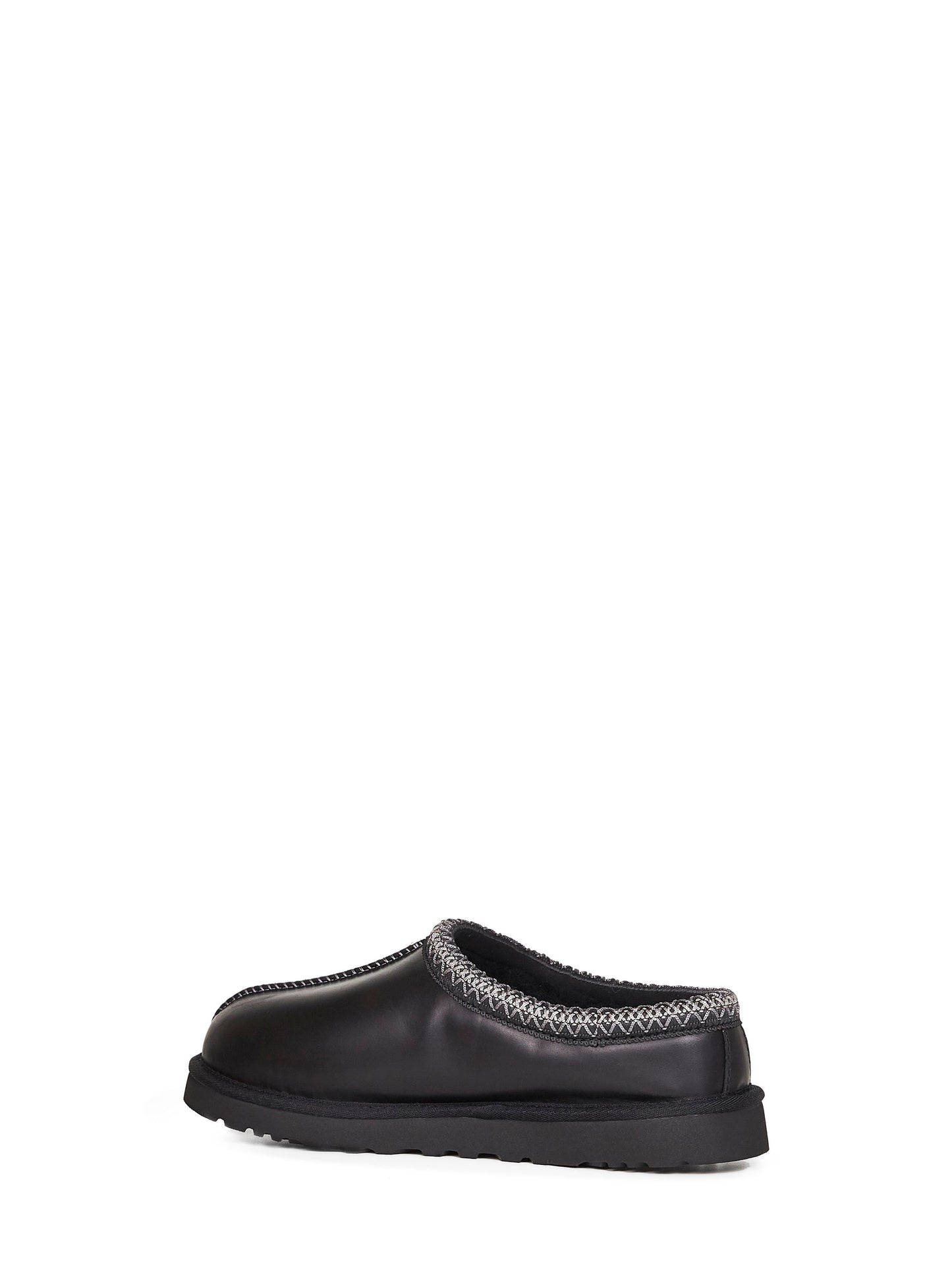 Black Tasman Leather Regenerate mules