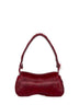 Burgundy Play Clutch clutch bag