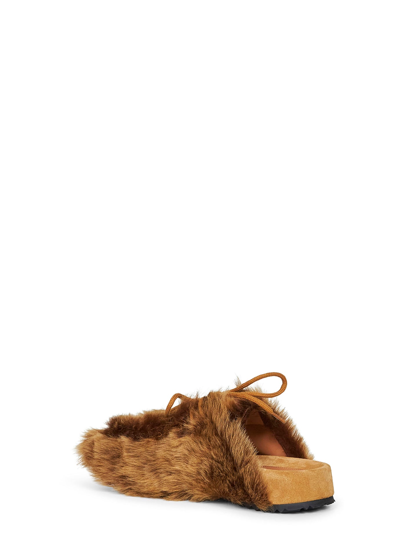 Shearling mules by Dries Van Noten