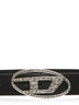 Black B-1dr Strass belt