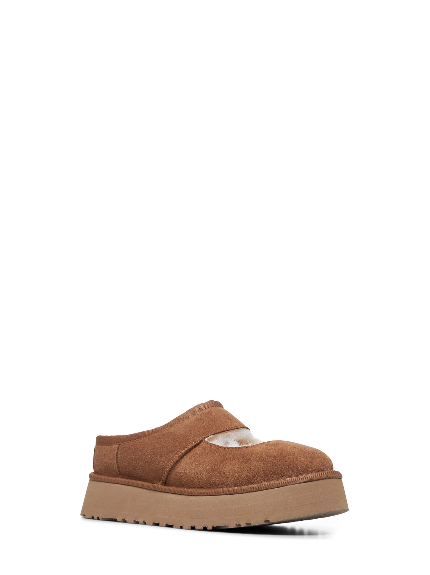 Chestnut suede Bea Mary Jane