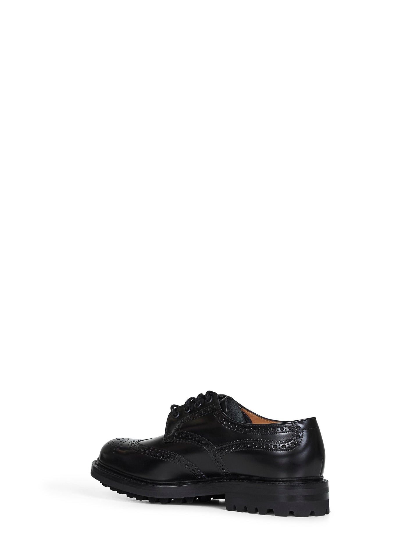 Black leather Mc Pherson LW Derby