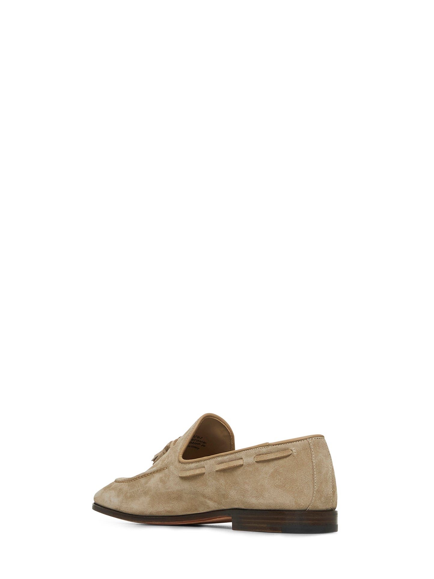 Beige suede Maidstone loafers