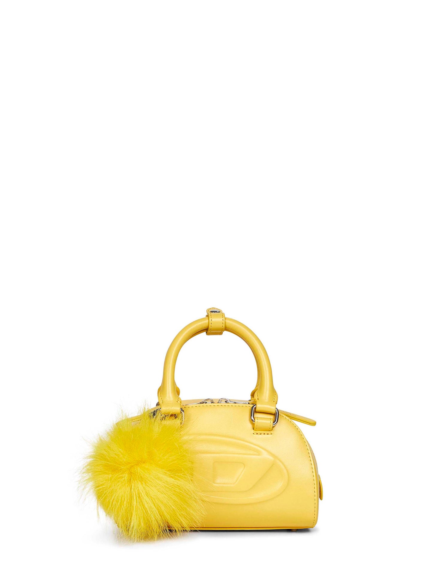 Yellow 1DR Dome Crossbody mini bowling bag