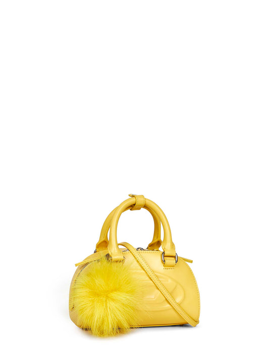 Borsa bowling mini 1DR Dome Crossbody gialla