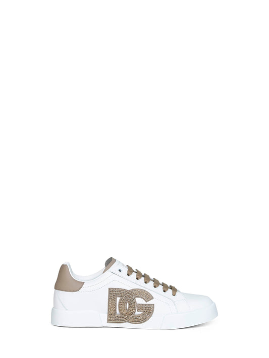 Sneaker Portofino Light Strobel bianche