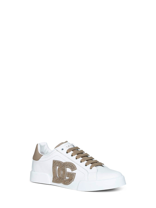 Sneaker Portofino Light Strobel bianche