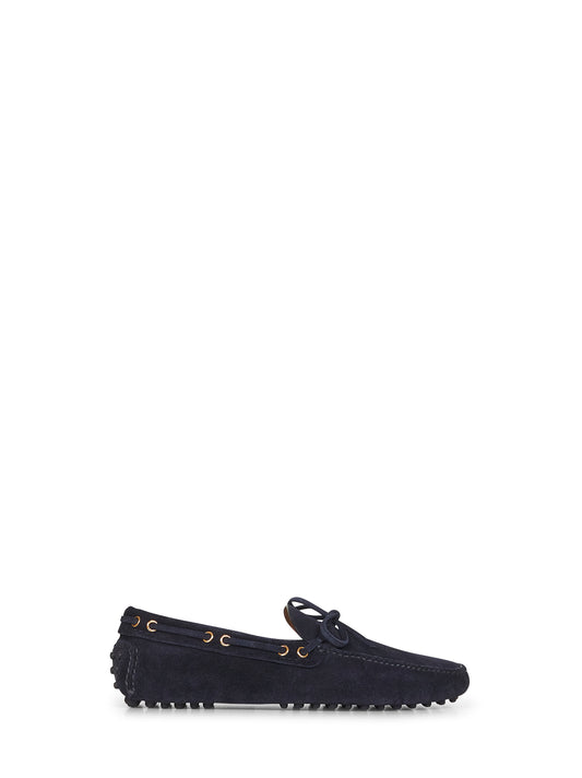 Blue The Original suede driving shoes
