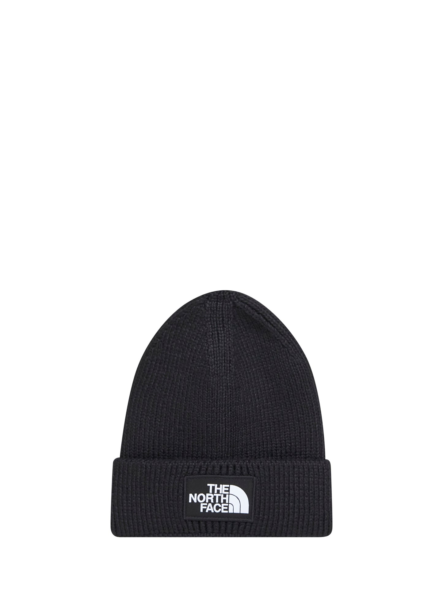 Black TNF box logo beanie