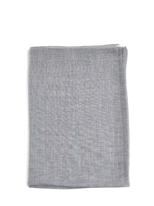 Sciarpa in cashmere grigio