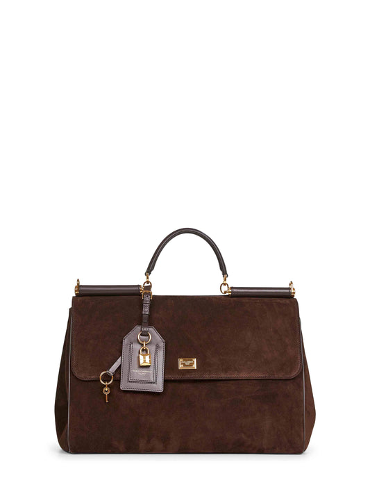 Borsa a mano My Sicily marrone