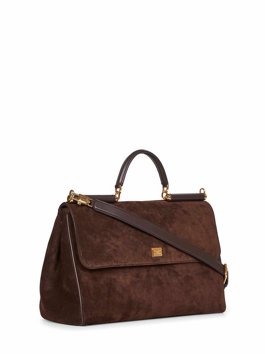 Borsa a mano My Sicily marrone